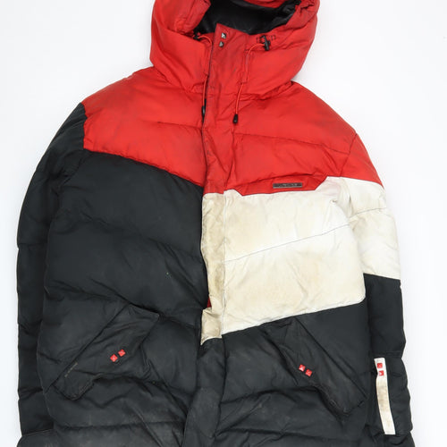 Wedze Unisex Adults Red Ski Jacket Size:12