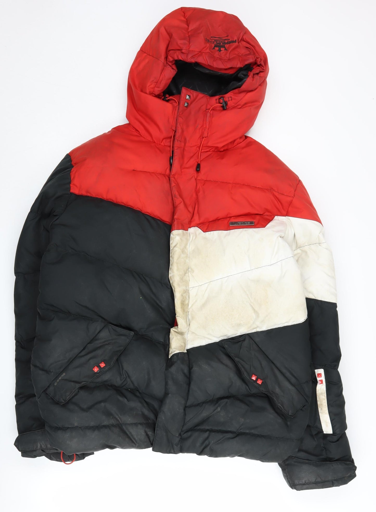 Wedze Unisex Adults Red Ski Jacket Size:12