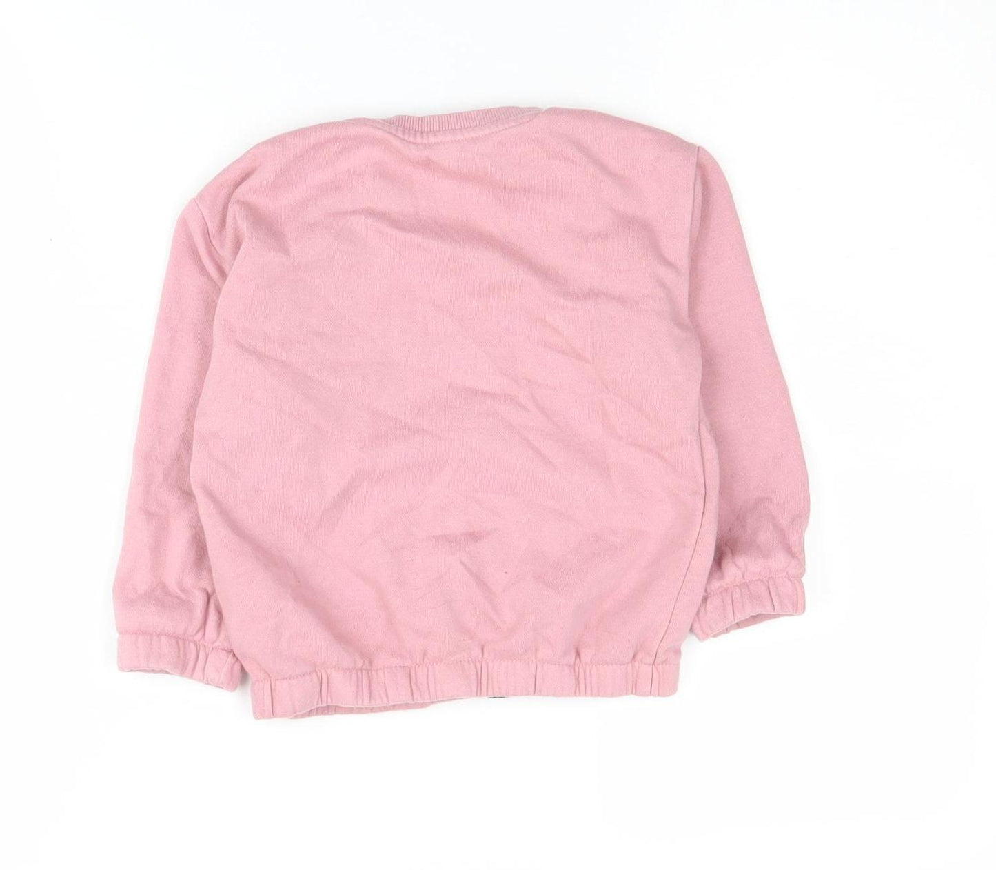 Disney at Primark Girls Pink Minnie Mouse Sweatshirt 2-3 Years
