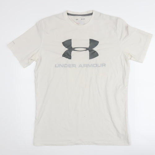 Under Armour Men's Beige Relaxed M T-Shirt