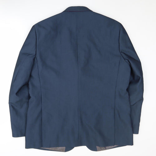 Greenwoods Men's Blue Blazer Size 46 Regular Jacket