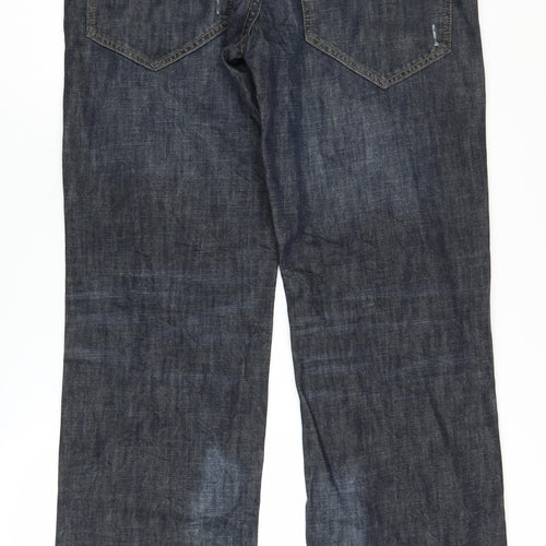Bench Men's Blue Straight Jeans 32W