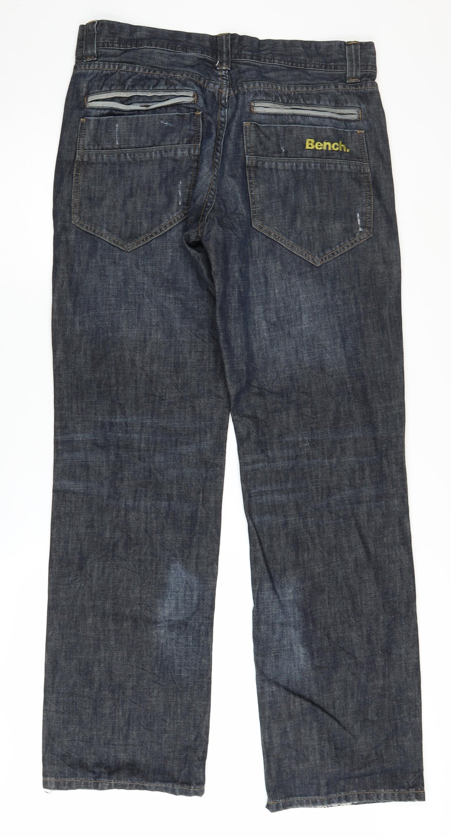 Bench Men's Blue Straight Jeans 32W