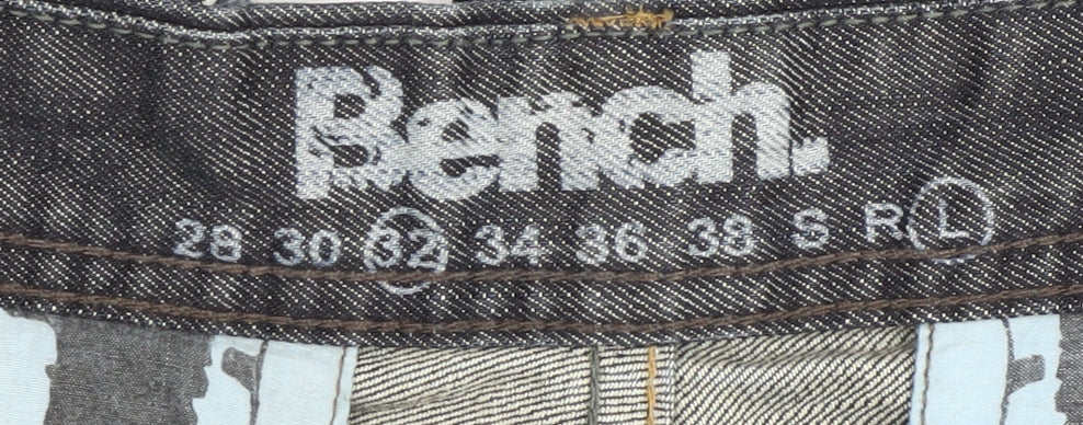 Bench Men's Blue Straight Jeans 32W