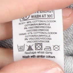 Topman Grey L Men's Pullover Sweatshirt with Cartoon Graphic