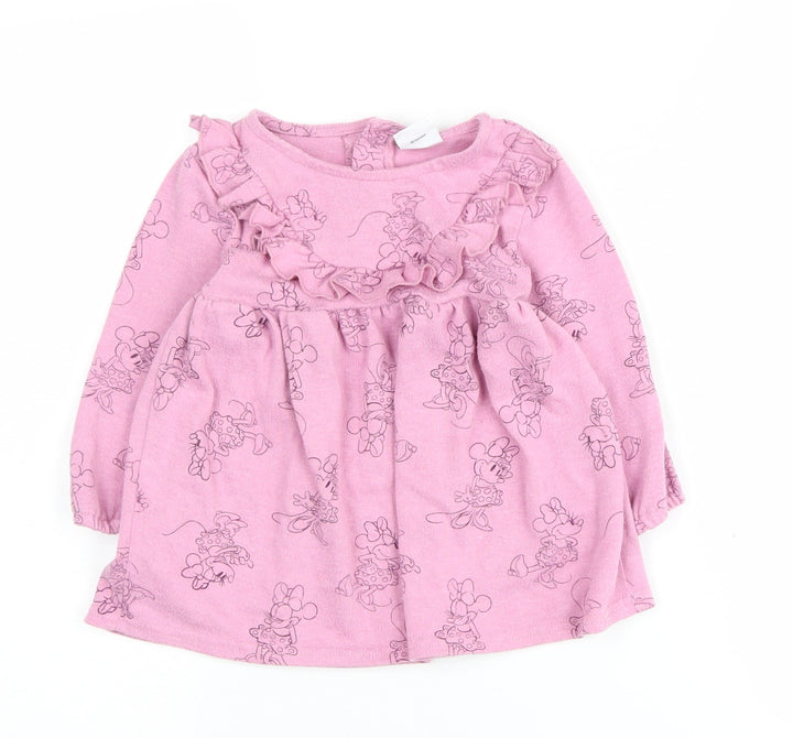 Disney at Primark Pink Minnie Mouse Dress, Girls, 12-18 Months