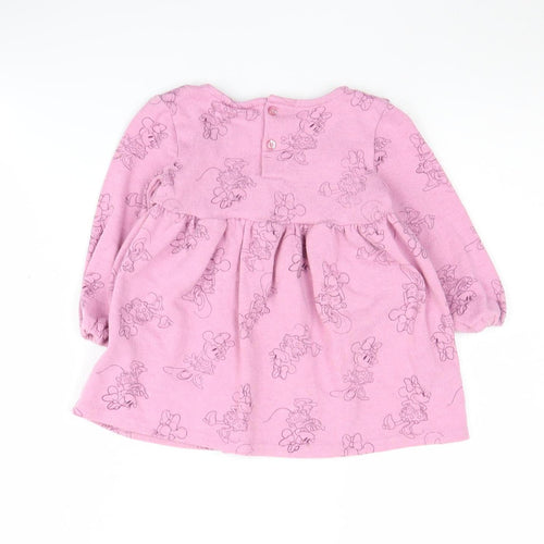 Disney at Primark Pink Minnie Mouse Dress, Girls, 12-18 Months