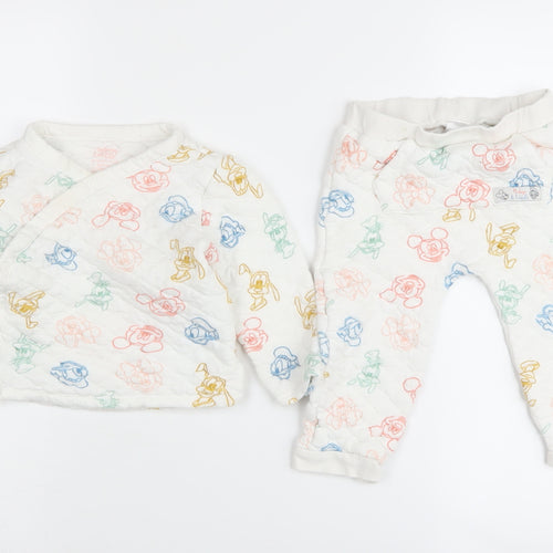 Disney Unisex Baby Multicoloured 12-18 Months Trousers Set