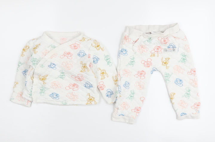 Disney Unisex Baby Multicoloured 12-18 Months Trousers Set