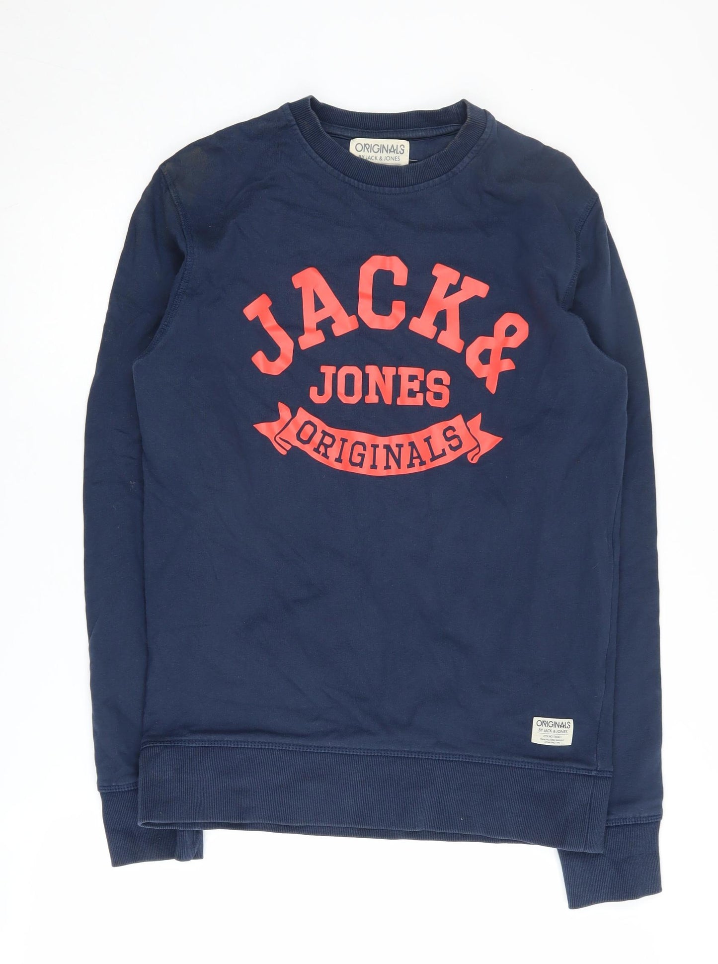 Jack & Jones Men's Blue Pullover Sweatshirt, Size L