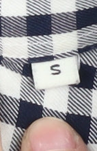 Jack & Jones Men's Blue Check Button-Up Shirt Small