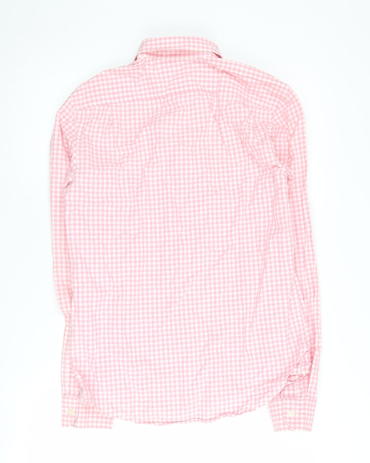 Jack Wills Men's Pink Check Classic Shirt, Size S