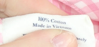 Jack Wills Men's Pink Check Classic Shirt, Size S