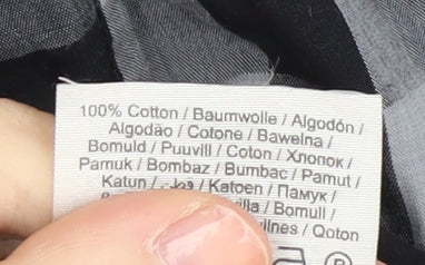 Jack & Jones Men’s Check Shirt M Black Grey Regular Fit