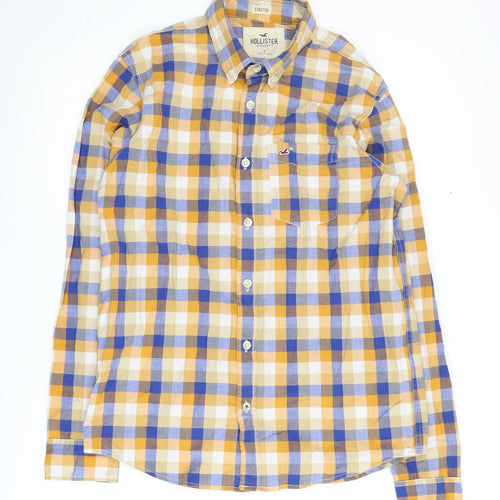 Hollister Men’s S Multicoloured Check Button-Up Shirt
