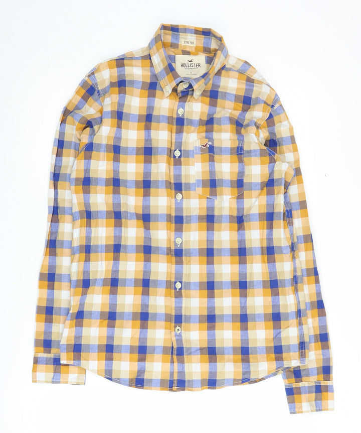 Hollister Men’s S Multicoloured Check Button-Up Shirt