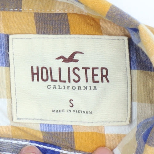 Hollister Men’s S Multicoloured Check Button-Up Shirt