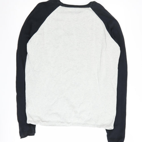 Jack & Jones Men's Grey Pullover Jumper, Size S, Casual Wear
