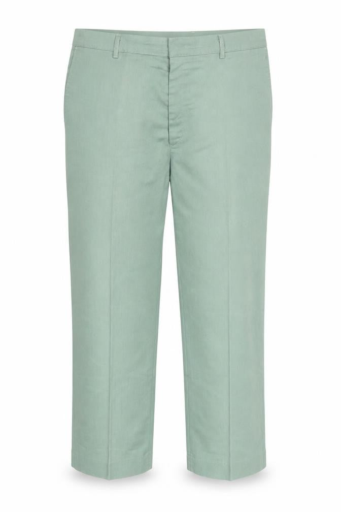 Farah Men's Green Straight Fit Trousers - Size L