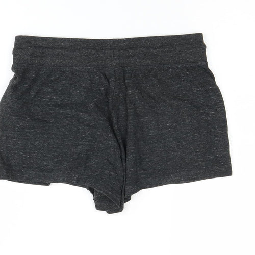 Nike Girls Black Athletic Shorts XL Cotton Polyester