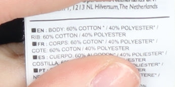 Nike Girls Black Athletic Shorts XL Cotton Polyester