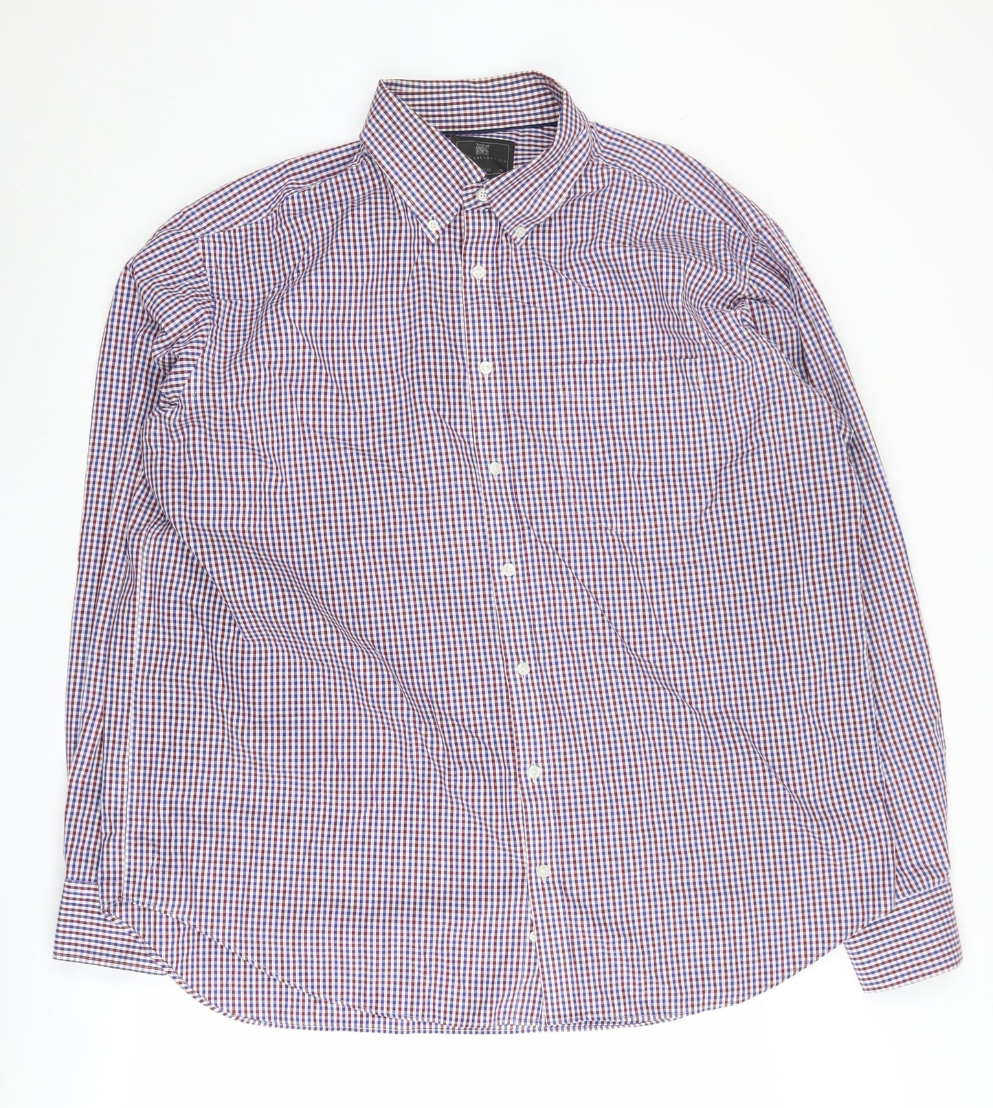 Marks and Spencer Men's Multicoloured 18 Check Shirt