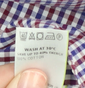 Marks and Spencer Men's Multicoloured 18 Check Shirt