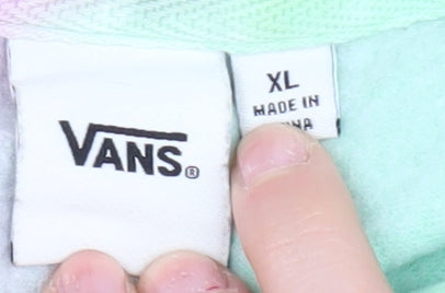 Vans Unisex Multicoloured XL Tie Dye Hoodie