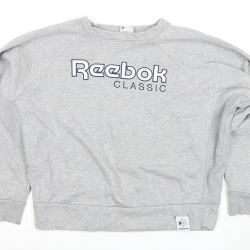 Reebok Grey Classic Sweatshirt M Unisex Pullover