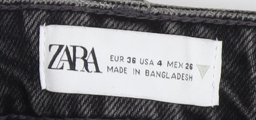 ZARA Women's Grey Straight Jeans Size 8