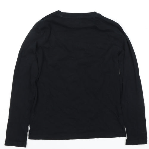 Marks and Spencer Boys Black PlayStation Long Sleeve T-Shirt