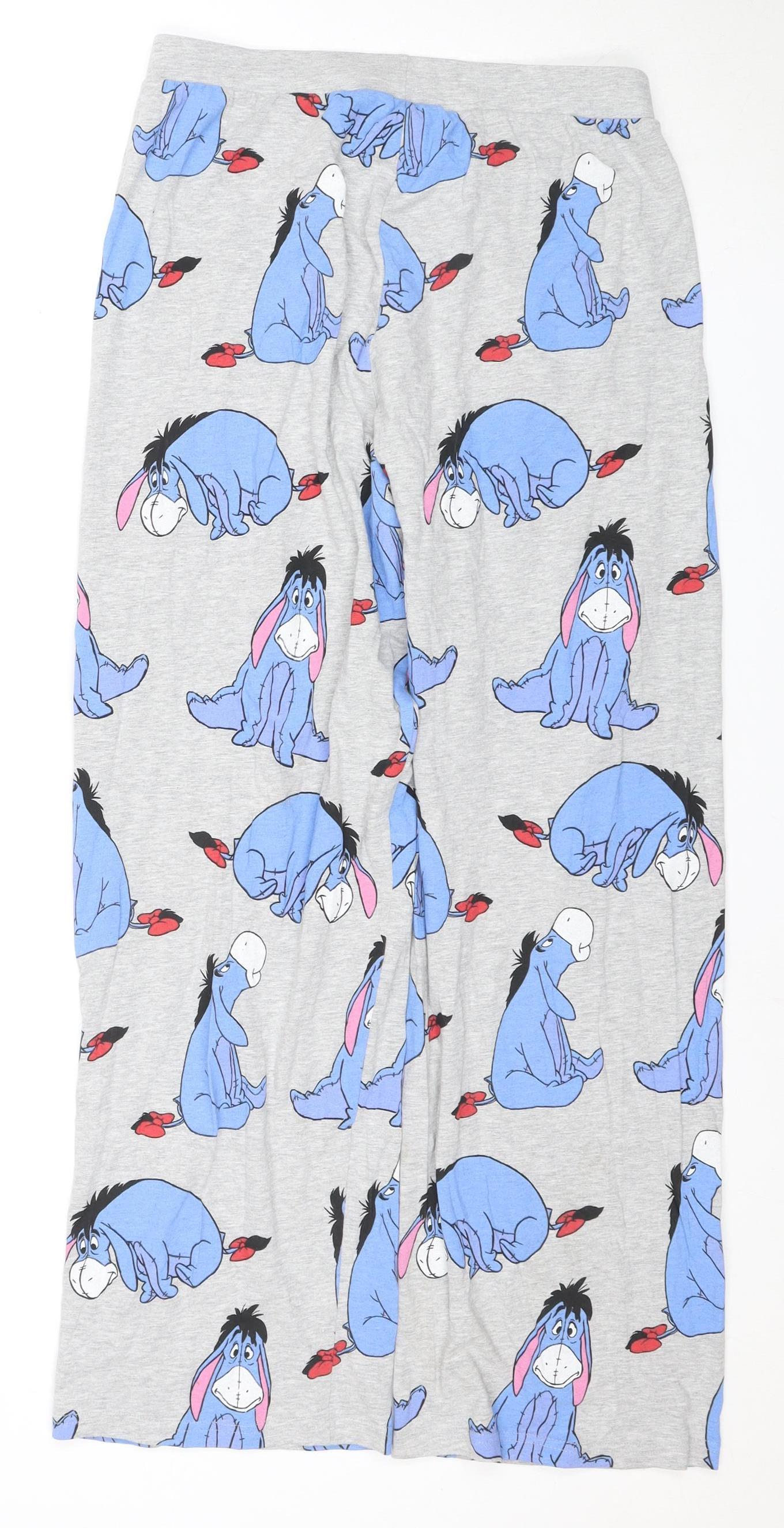 Disney at Primark Grey Eeyore Women's Pyjama Set S