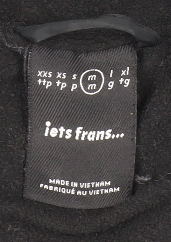 iets frans... Women's Black Puffer Jacket M