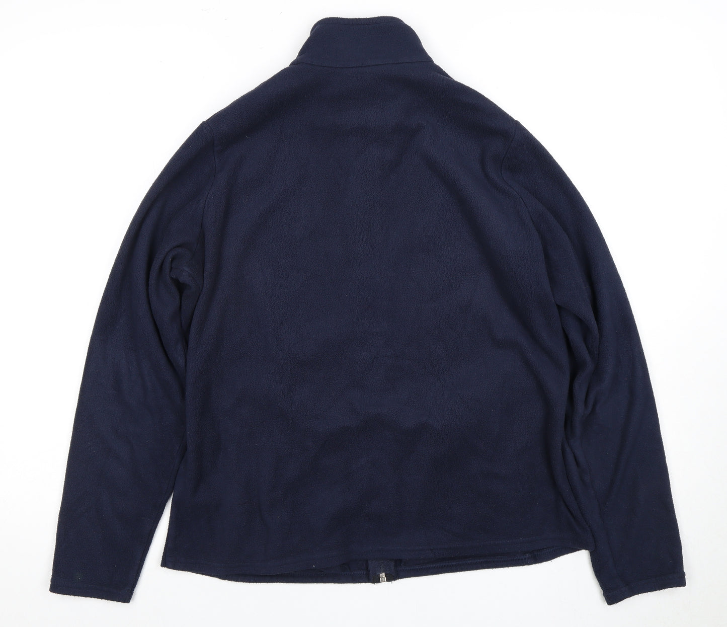Marks and Spencer Women's Blue Fleece Jacket Size 16