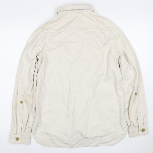 Next Women's Beige Cotton Jacket - Size 10