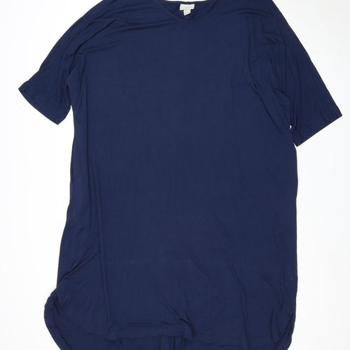 Zim & Zoe Women's Blue Short Sleeve Dress Size 20