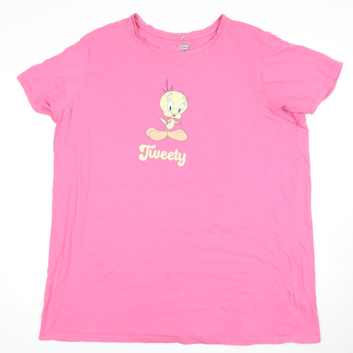 Looney Tunes Pink Tweety Nightshirt Women Size 22
