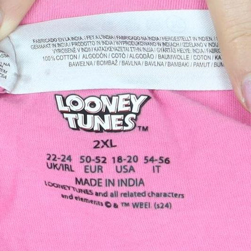 Looney Tunes Pink Tweety Nightshirt Women Size 22