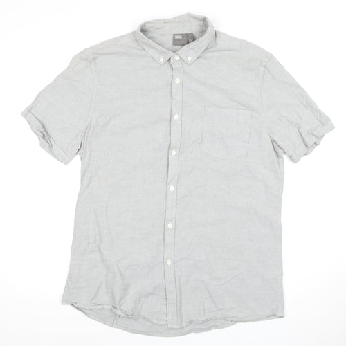 ASOS Men's Grey XL Casual Button-Up Shirt
