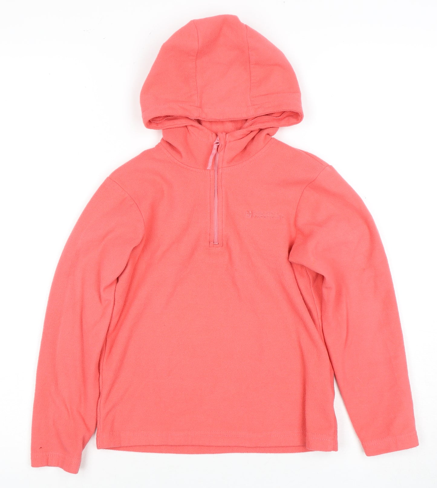 Mountain Warehouse Girls Pink Fleece Hoodie Pullover 7-8