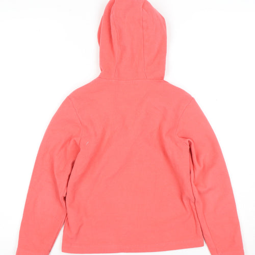 Mountain Warehouse Girls Pink Fleece Hoodie Pullover 7-8
