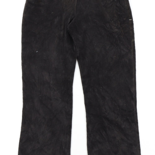 Hello Kitty Girls Black Velour Trousers Age 9-10