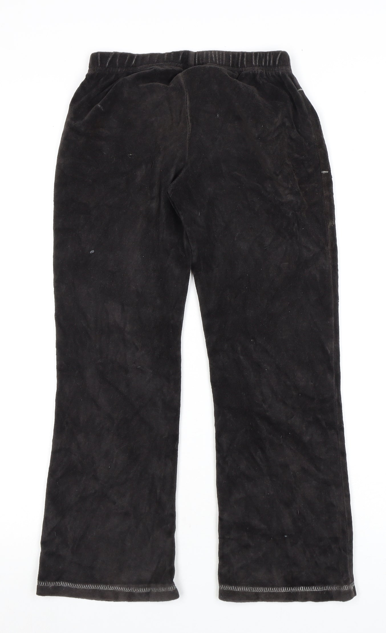 Hello Kitty Girls Black Velour Trousers Age 9-10