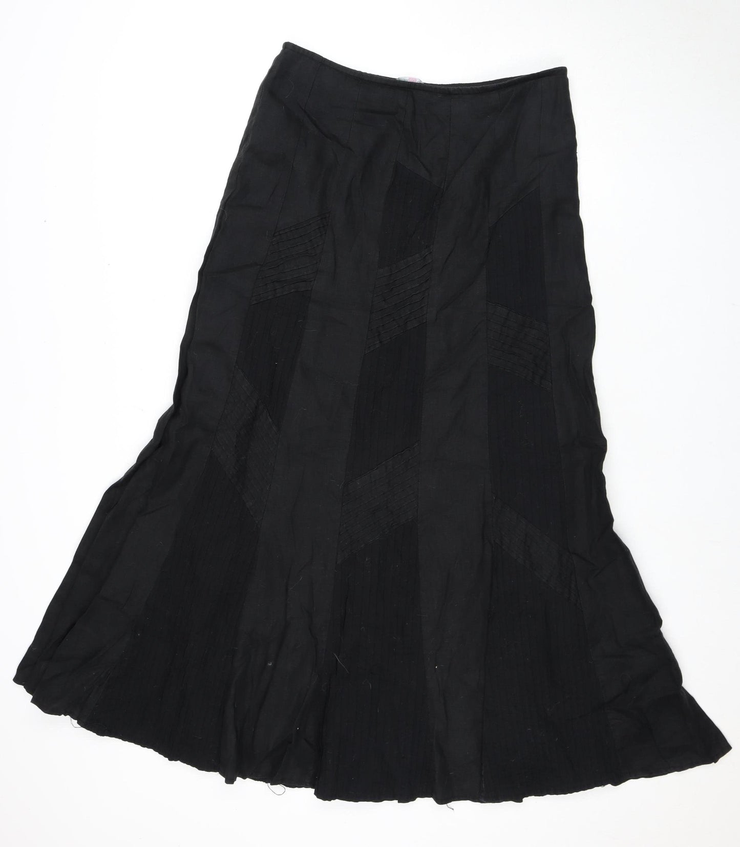 Marks and Spencer Black A-Line Women's Long Skirt Size 12