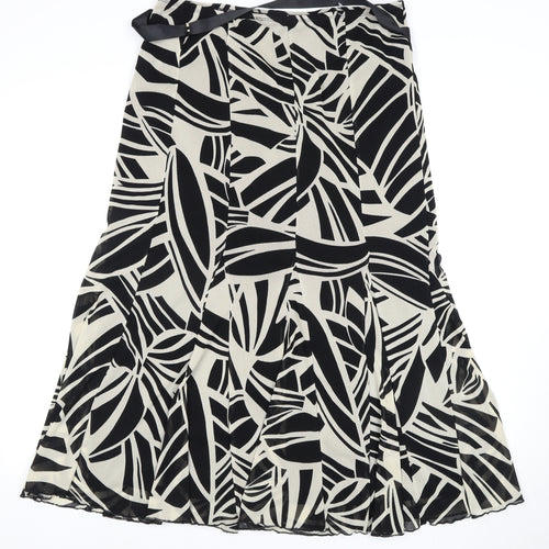 Marks and Spencer Women's Black Pleated Skirt Set, Size 14