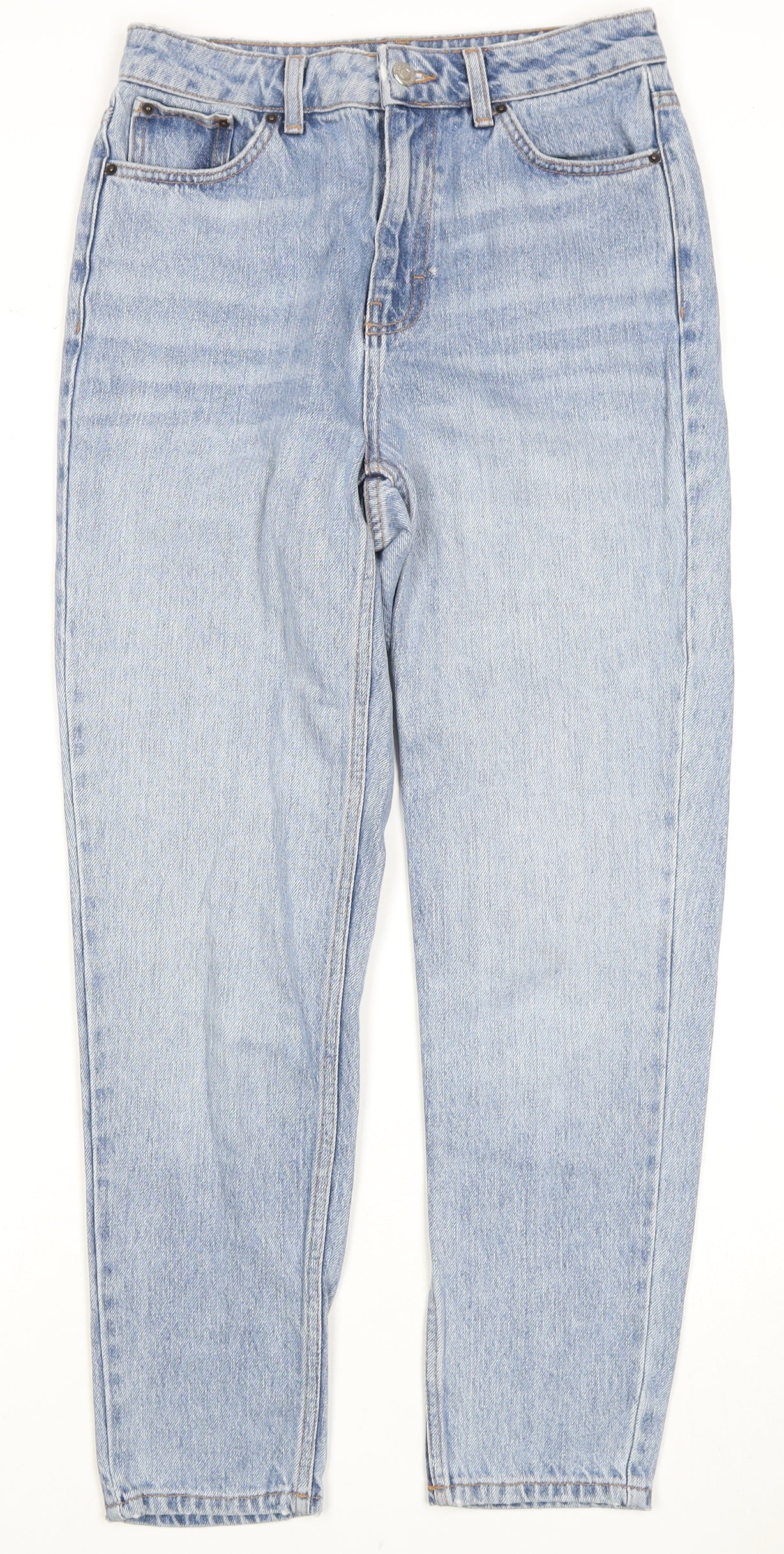 Topshop Women's Blue Mom Jeans Size 10