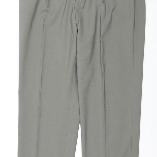 Marks and Spencer Men's Grey Dress Pants W36/L32