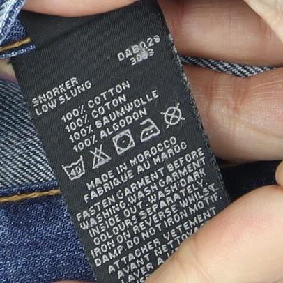 Firetrap Men's Blue Straight Jeans, Size 36, Low Rise