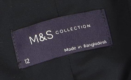 Marks and Spencer Black Women's Blazer Size 12