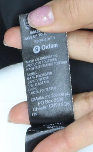 Marks and Spencer Black Women's Dress Size 12